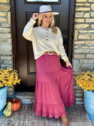 Autumn Days Maxi Skirt-230 Skirts/Shorts-The Lovely Closet-The Lovely Closet, Women's Fashion Boutique in Alexandria, KY