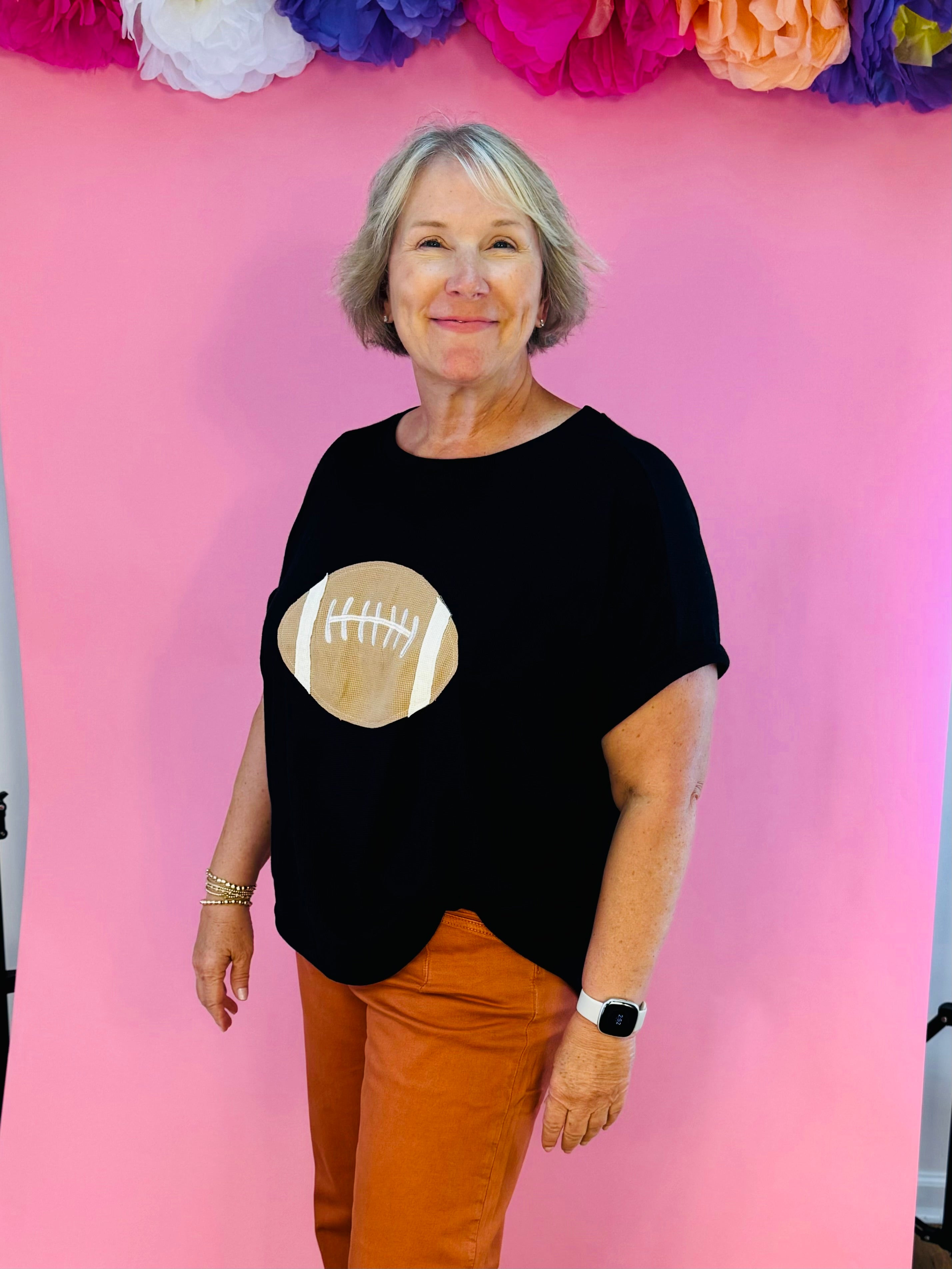 It's Football Season Top-100 Short Sleeve Tops-bibi-The Lovely Closet, Women's Fashion Boutique in Alexandria, KY