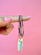 Faceted Hematite Blissful 2mm-260 eNewton-eNewton-The Lovely Closet, Women's Fashion Boutique in Alexandria, KY