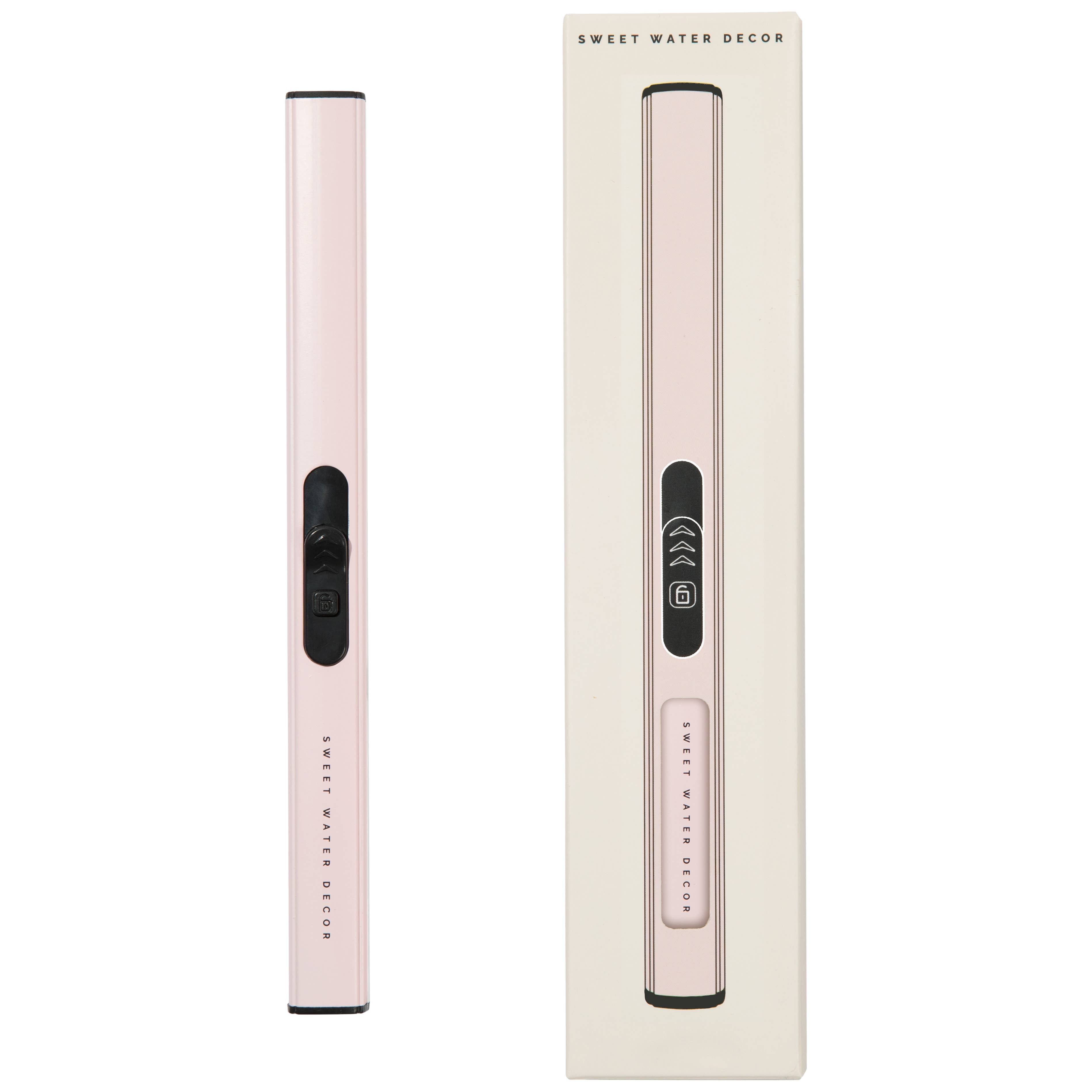 Blush Pink Rechargeable Electric Lighter-310 Gift-Sweet Water Decor-The Lovely Closet, Women's Fashion Boutique in Alexandria, KY