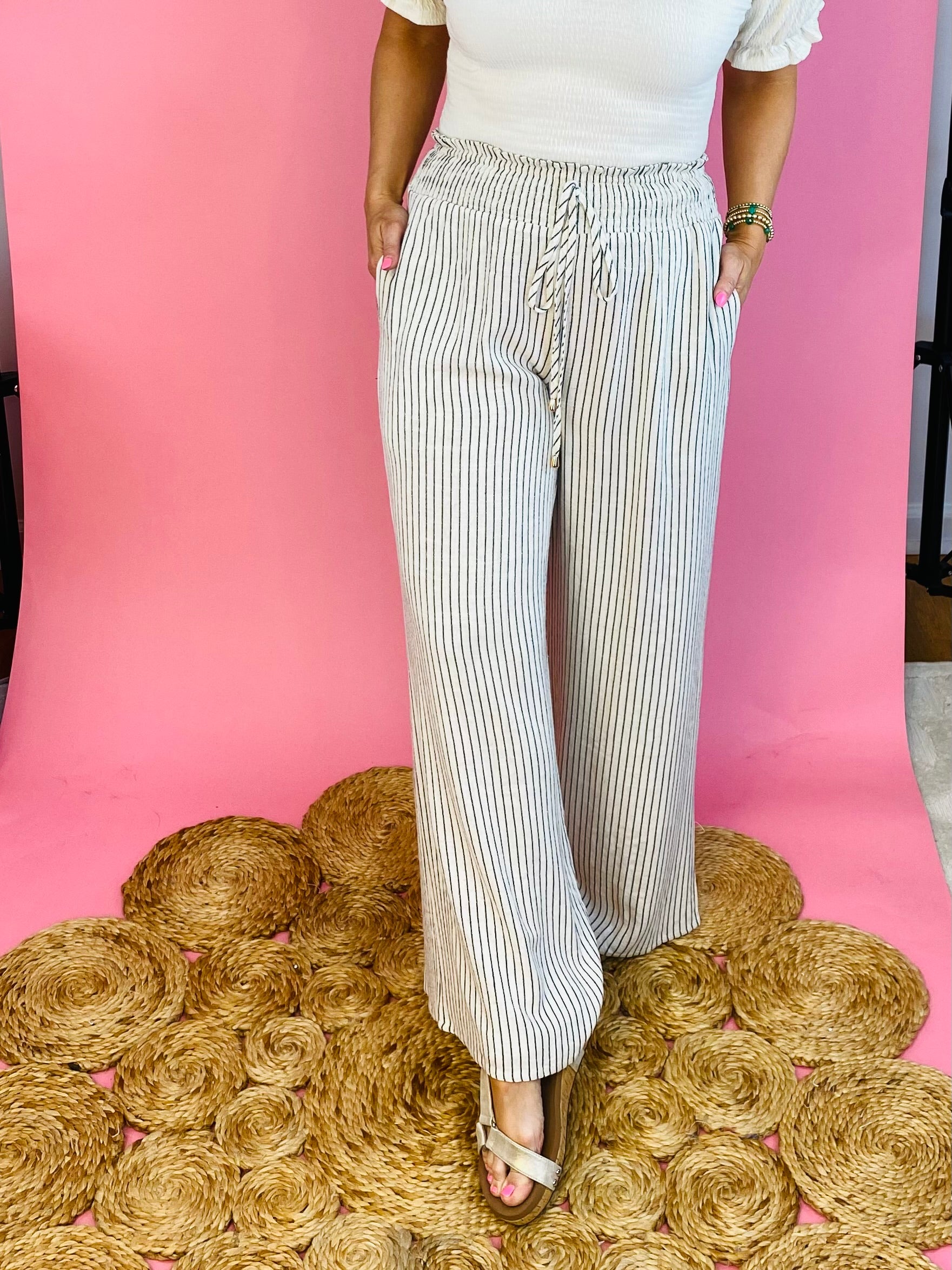 Soak Up the Sun Linen Pants-240 Pants-eesome-The Lovely Closet, Women's Fashion Boutique in Alexandria, KY