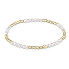 Classic Pearl Blissful 3mm Bead Bracelet-260 eNewton-eNewton-The Lovely Closet, Women's Fashion Boutique in Alexandria, KY