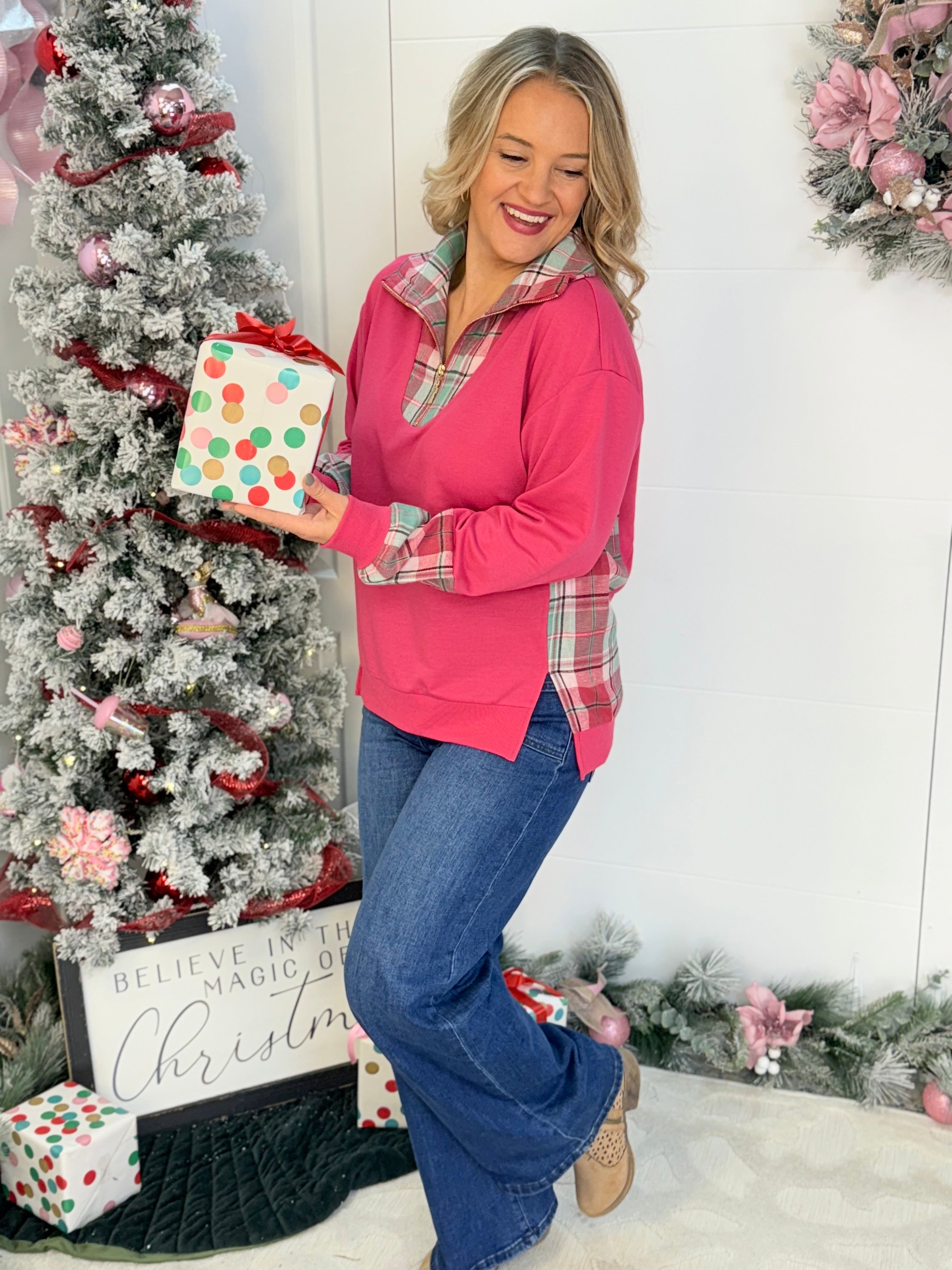 FINAL SALE Juniper Pullover-350 Holiday-Jess Lea-The Lovely Closet, Women's Fashion Boutique in Alexandria, KY