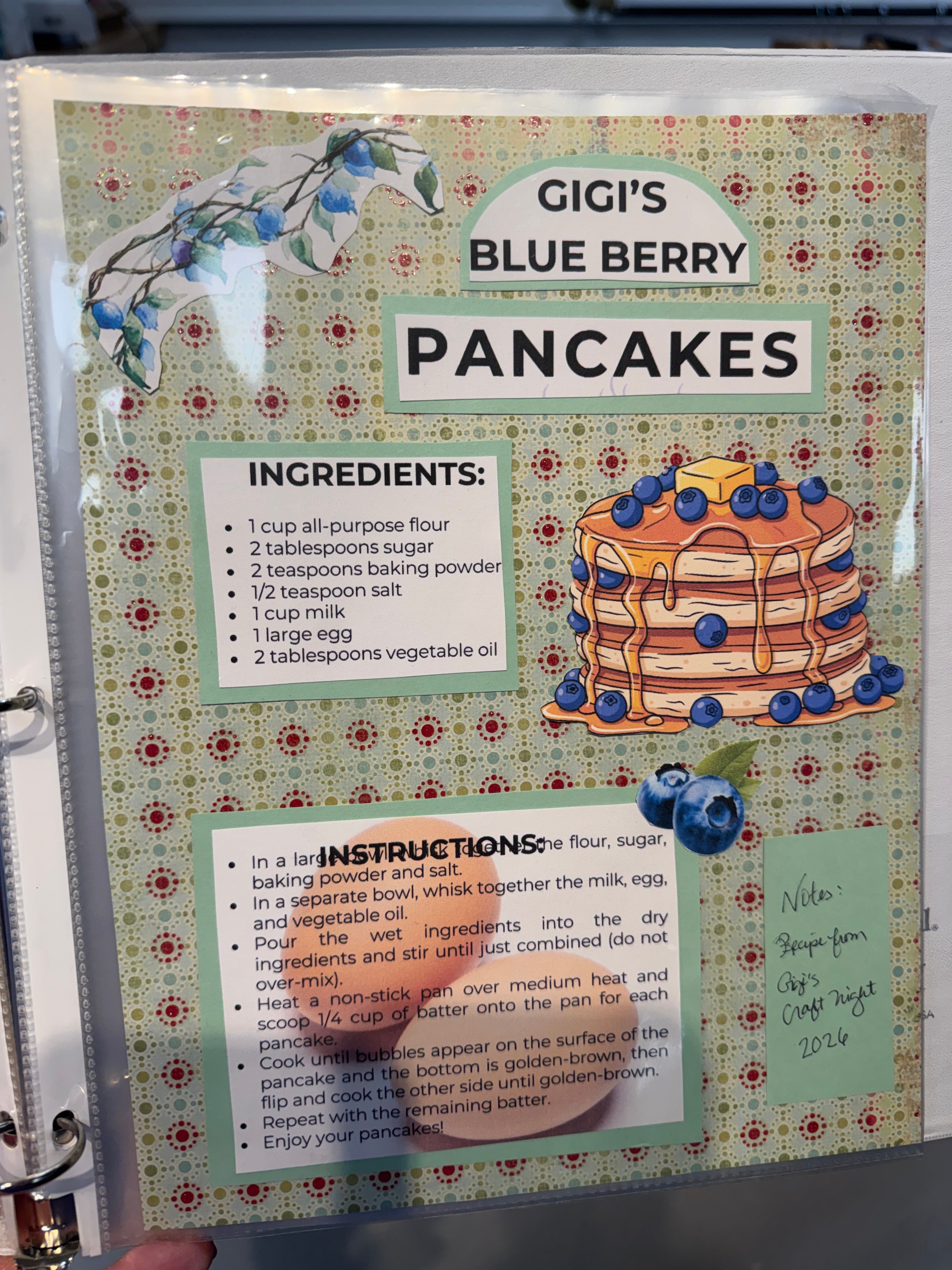 Gigi's Craft Night - Recipe Book-320 Home-The Lovely Closet-The Lovely Closet, Women's Fashion Boutique in Alexandria, KY