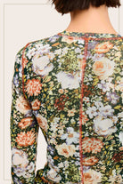 Sheer Long Sleeve Mesh Layering Top - Hazelnut-110 Long Sleeve Top-La Miel-The Lovely Closet, Women's Fashion Boutique in Alexandria, KY