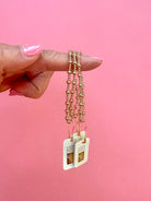 EGIRL Classic Gold Sincerity 4mm Bracelet-260 eNewton-enewton-The Lovely Closet, Women's Fashion Boutique in Alexandria, KY