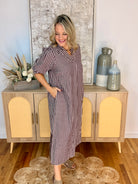 Changing Seasons Midi Dress-180 Dresses-Umgee-The Lovely Closet, Women's Fashion Boutique in Alexandria, KY
