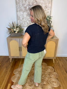 Coastline Short Sleeve Cadigan-100 Short Sleeve Tops-Blu Pepper-The Lovely Closet, Women's Fashion Boutique in Alexandria, KY