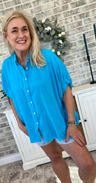 Easy Breezy Button Down Top-The Lovely Closet-The Lovely Closet, Women's Fashion Boutique in Alexandria, KY