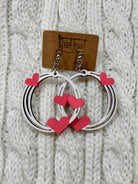 RoseHeart Valentine Day Earrings-250 Jewelry-RH-The Lovely Closet, Women's Fashion Boutique in Alexandria, KY