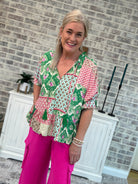 My Time to Bloom Top-The Lovely Closet-The Lovely Closet, Women's Fashion Boutique in Alexandria, KY
