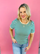 Lucky Pick Top-100 Short Sleeve Tops-eesome-The Lovely Closet, Women's Fashion Boutique in Alexandria, KY