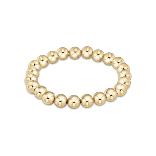 Classic Gold 8mm Bracelet-260 eNewton-eNewton-The Lovely Closet, Women's Fashion Boutique in Alexandria, KY