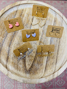 ROSEHEART - MINI V-DAY EARRINGS-250 Jewelry-RH-The Lovely Closet, Women's Fashion Boutique in Alexandria, KY