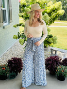 Feeling Pretty in Paisley Wide Leg Pants-240 Pants-The Lovely Closet-The Lovely Closet, Women's Fashion Boutique in Alexandria, KY