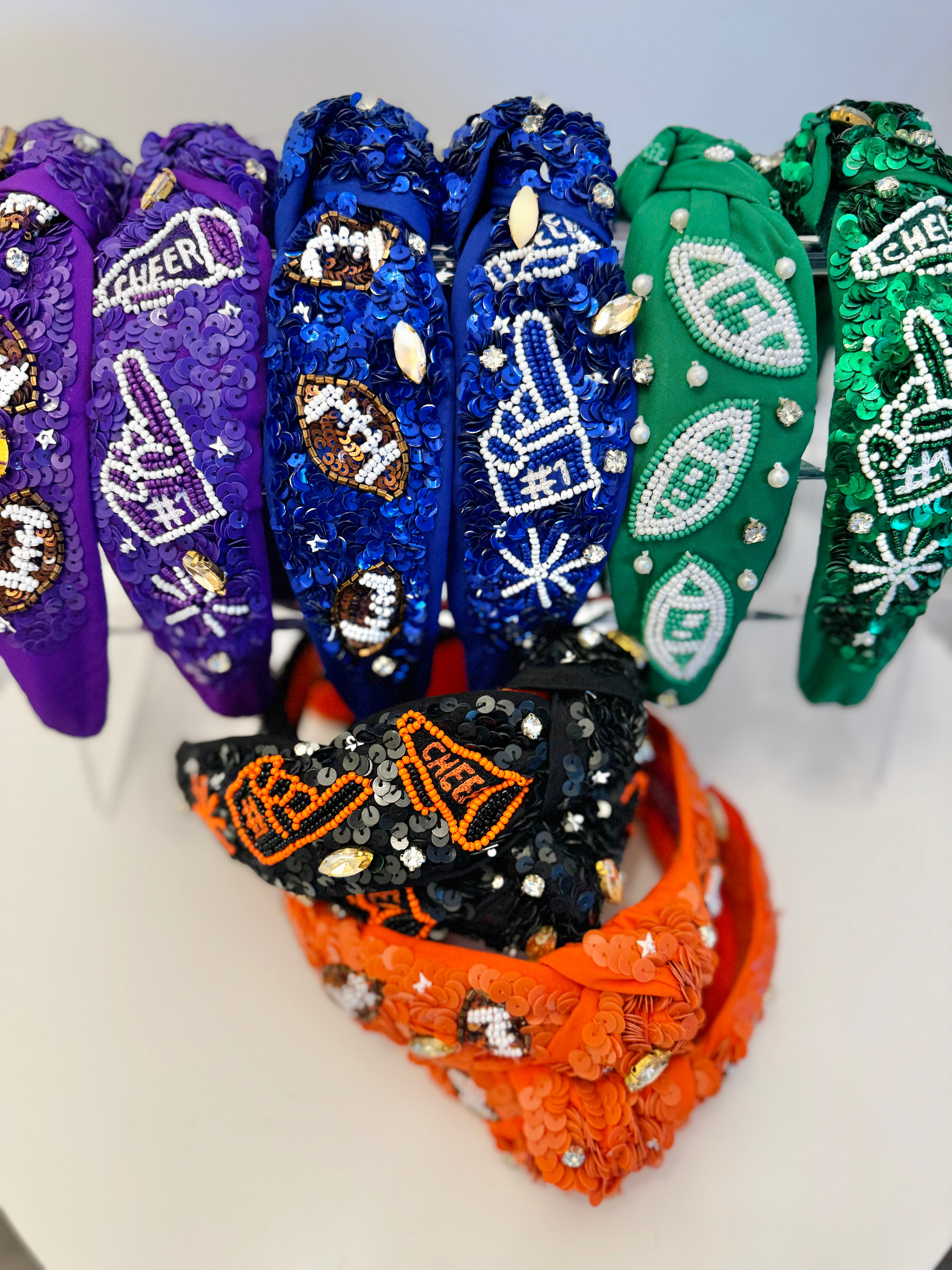 Game Day Sequin Headbands-300 Headwear-The Lovely Closet-The Lovely Closet, Women's Fashion Boutique in Alexandria, KY