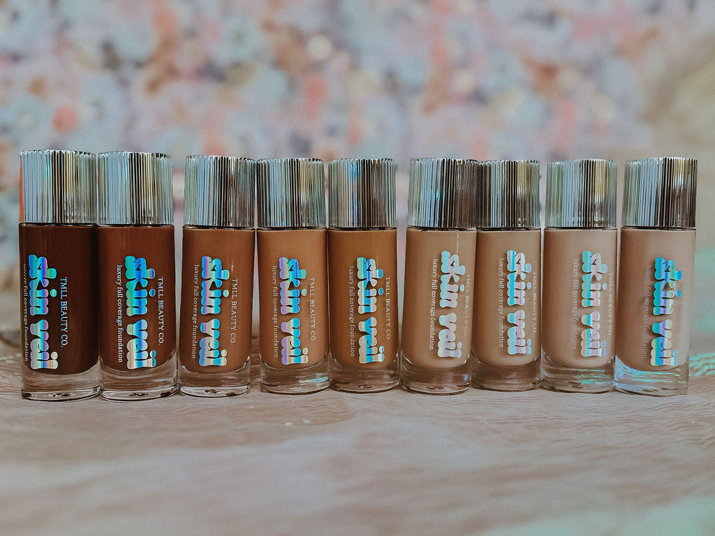 Skin Veil Luxury Full Coverage Foundation-250 - TMLL Beauty Co - Makeup-TMLL Beauty Co-The Lovely Closet, Women's Fashion Boutique in Alexandria, KY