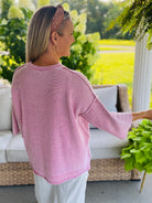 Picking Berries Sweater-100 Short Sleeve Tops-easel-The Lovely Closet, Women's Fashion Boutique in Alexandria, KY