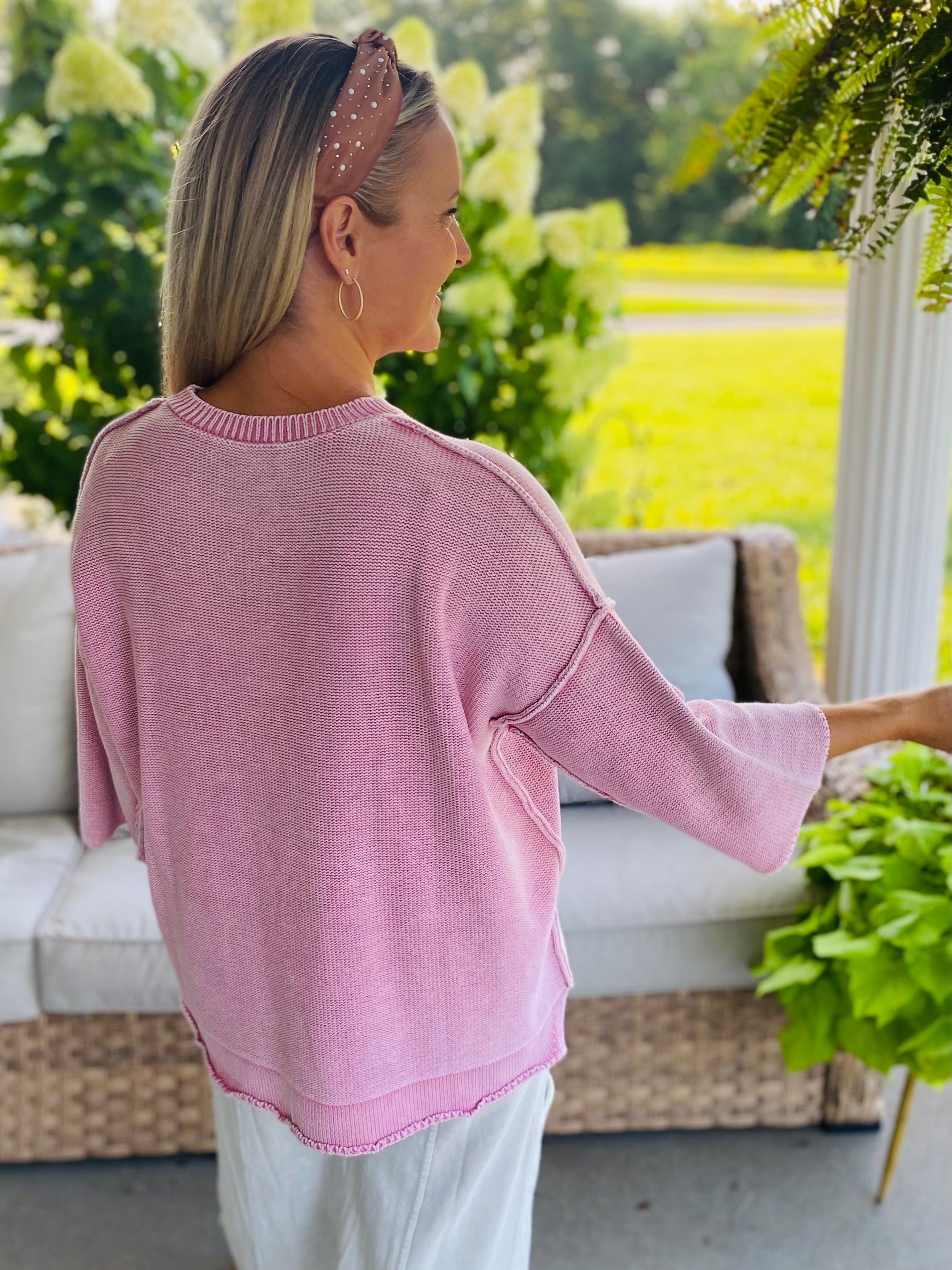 Picking Berries Sweater-100 Short Sleeve Tops-easel-The Lovely Closet, Women's Fashion Boutique in Alexandria, KY