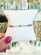 Worthy Pattern 3mm Gemstone-bracelet-eNewton-The Lovely Closet, Women's Fashion Boutique in Alexandria, KY