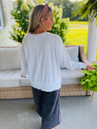 Cottage Garden Pullover-110 Long Sleeve Top-easel-The Lovely Closet, Women's Fashion Boutique in Alexandria, KY