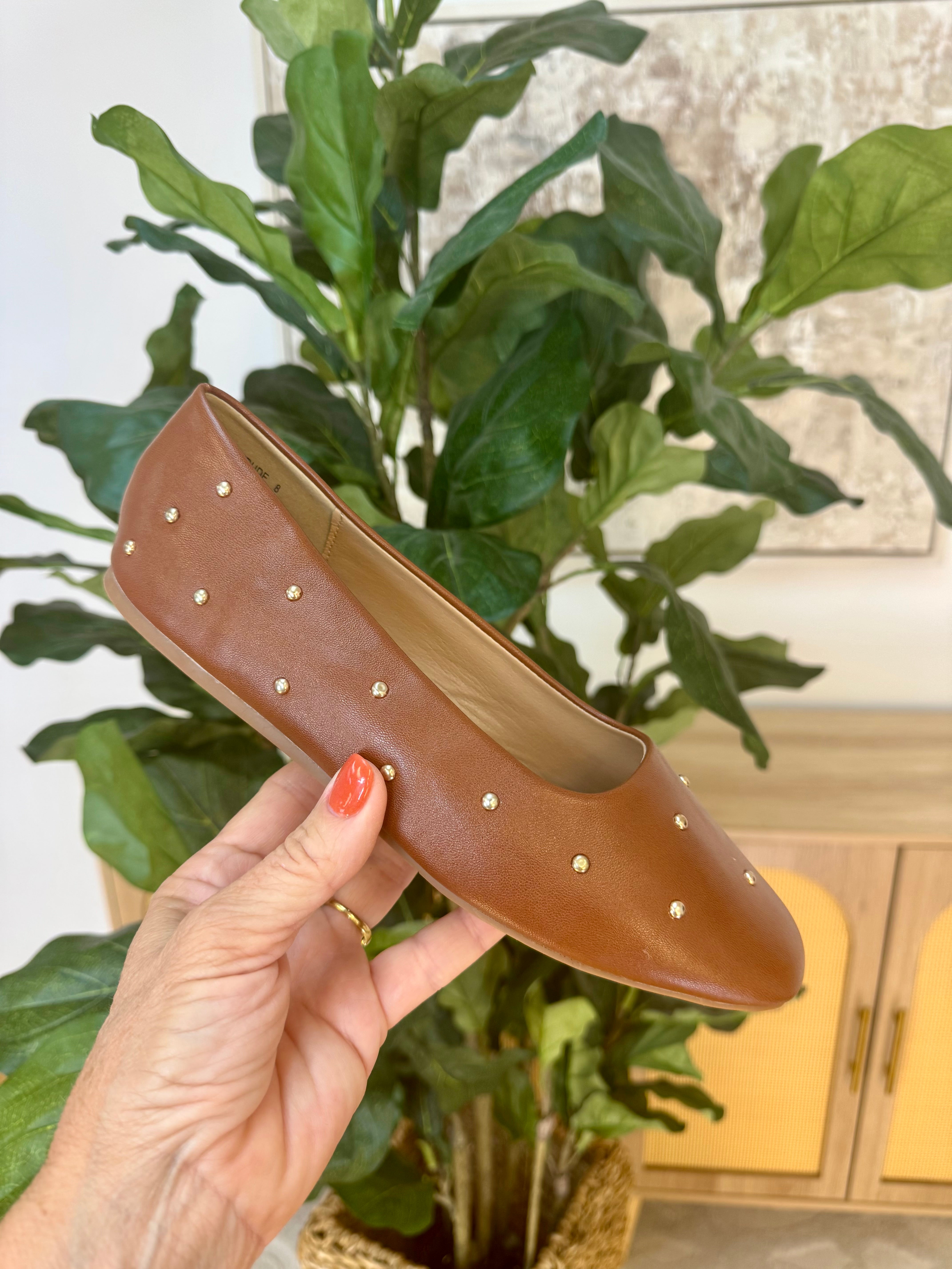 Corkys Don't Be Rude - Cognac-270 Shoes-Corkys-The Lovely Closet, Women's Fashion Boutique in Alexandria, KY