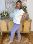 High Waist Cropped Straight - Violet-210 Jeans-zenana-The Lovely Closet, Women's Fashion Boutique in Alexandria, KY