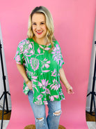 Let it Be Spring Top-100 Short Sleeve Tops-easel-The Lovely Closet, Women's Fashion Boutique in Alexandria, KY