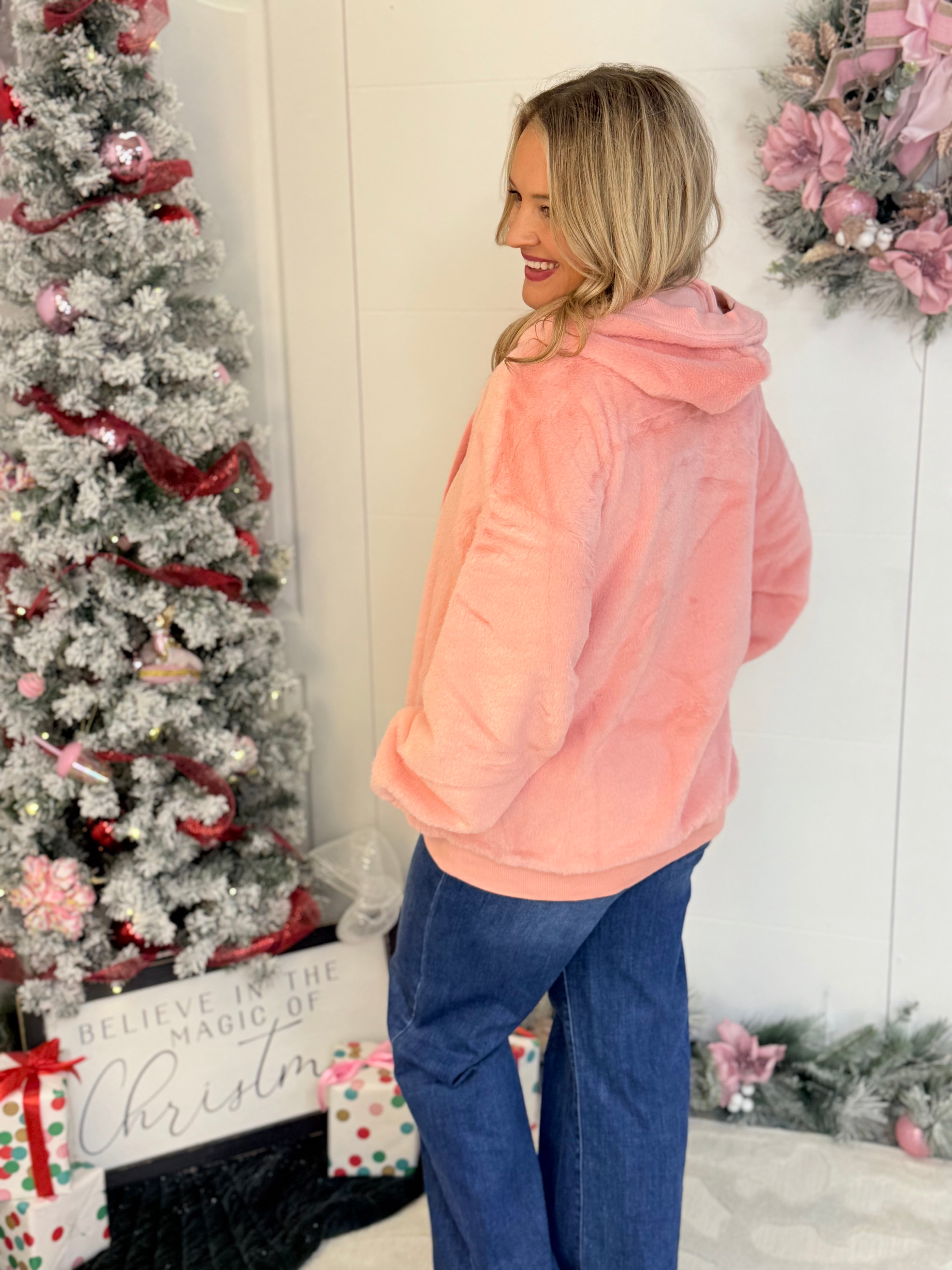 FINAL SALE PINK-mas Pullover-350 Holiday-easel-The Lovely Closet, Women's Fashion Boutique in Alexandria, KY