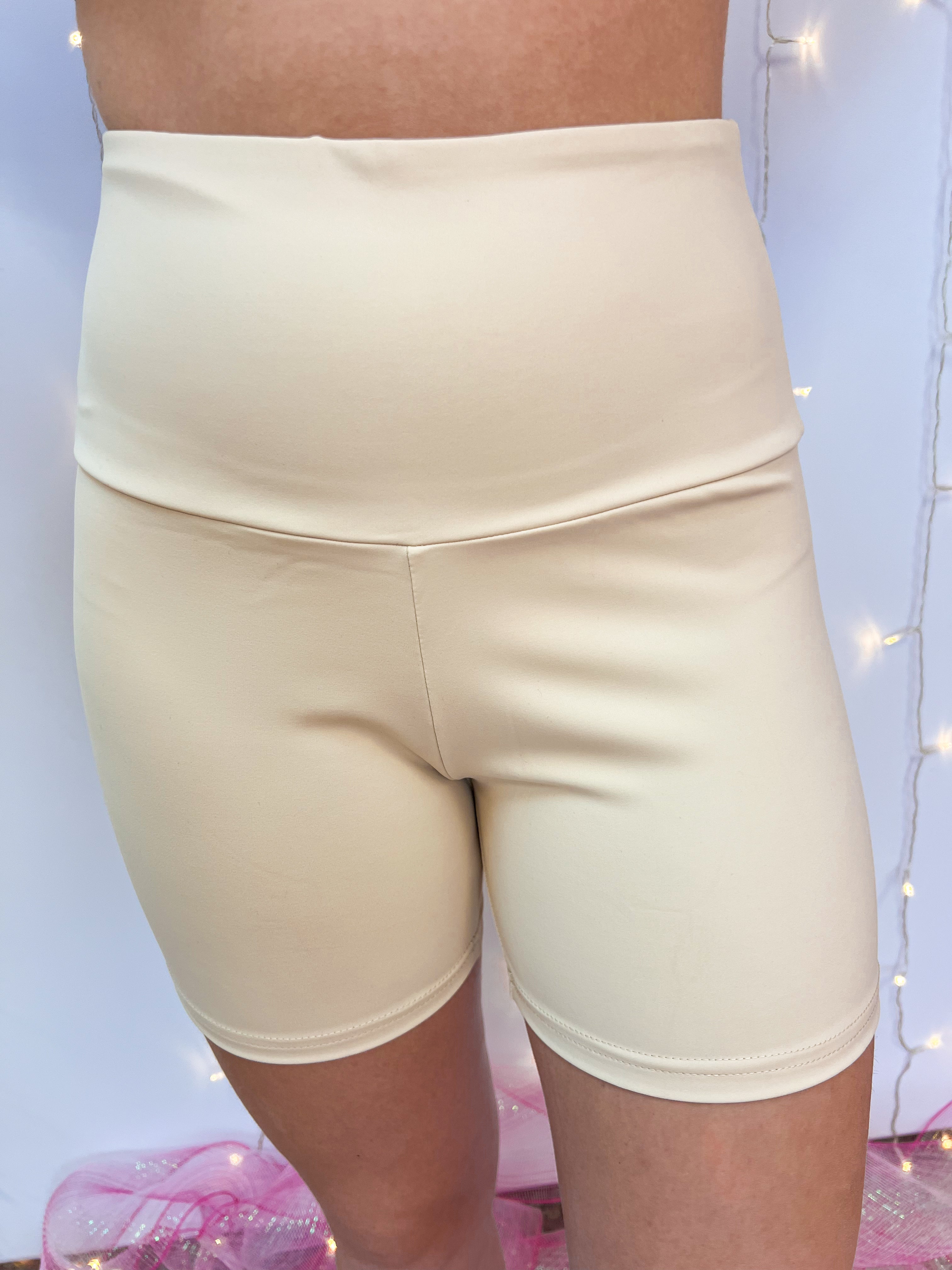 Nude Shapewear Shorts-230 Skirts/Shorts-The Lovely Closet-The Lovely Closet, Women's Fashion Boutique in Alexandria, KY