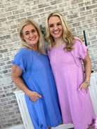 FINAL SALE Classic Umgee High Low Dress-Dresses-The Lovely Closet-The Lovely Closet, Women's Fashion Boutique in Alexandria, KY