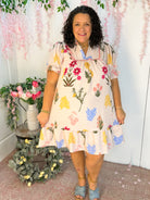 Springtime Dream Dress-180 Dresses-Umgee-The Lovely Closet, Women's Fashion Boutique in Alexandria, KY