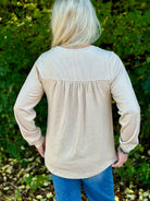 Ribbed Long Sleeve Top-110 Long Sleeve Top-The Lovely Closet-The Lovely Closet, Women's Fashion Boutique in Alexandria, KY