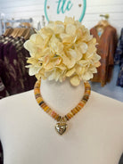Honey Spice Candy Bead Necklace-280 Accessories-Golden Stella-The Lovely Closet, Women's Fashion Boutique in Alexandria, KY