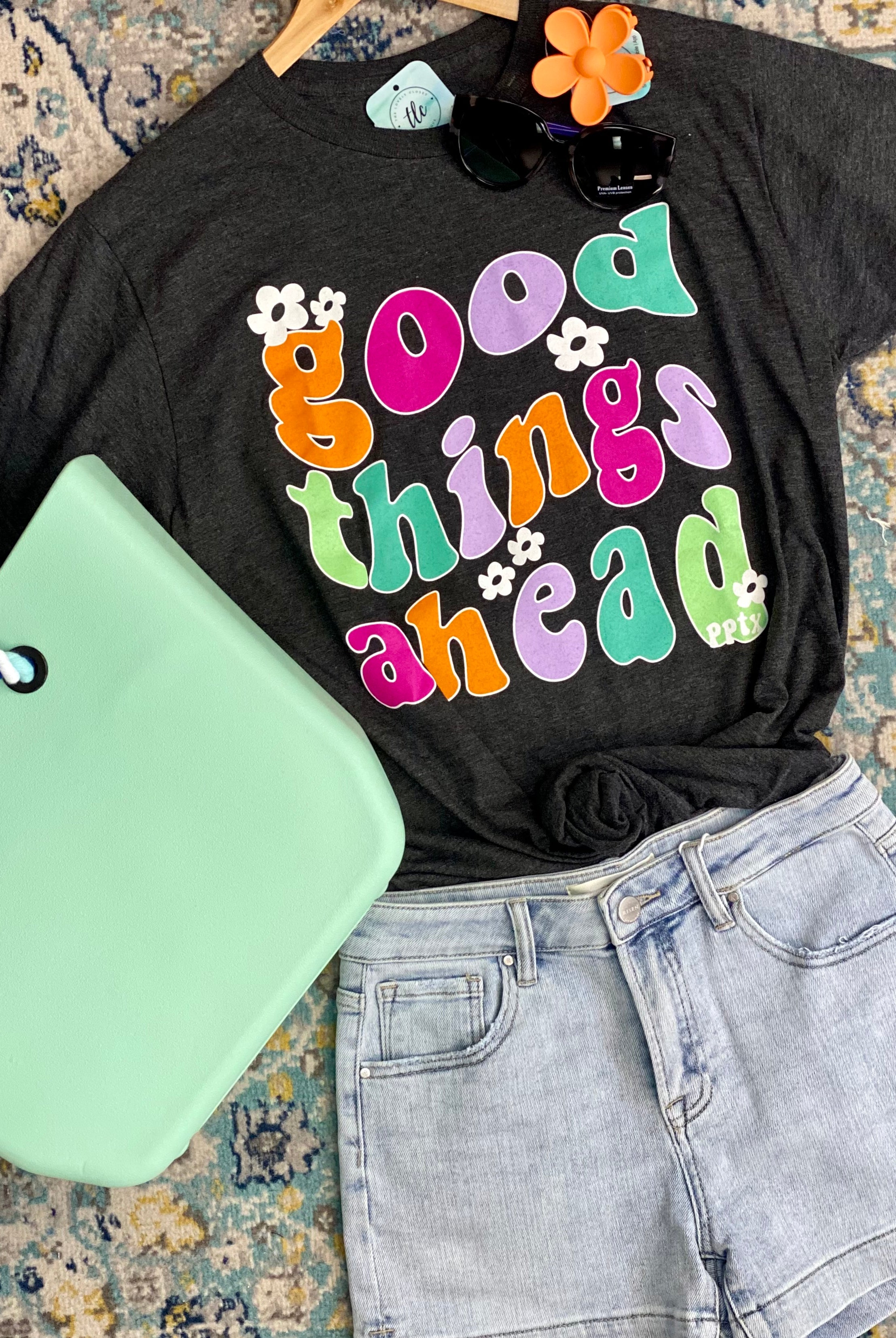 Good Things Ahead Graphic T-Shirt-Graphic T's-The Lovely Closet-The Lovely Closet, Women's Fashion Boutique in Alexandria, KY