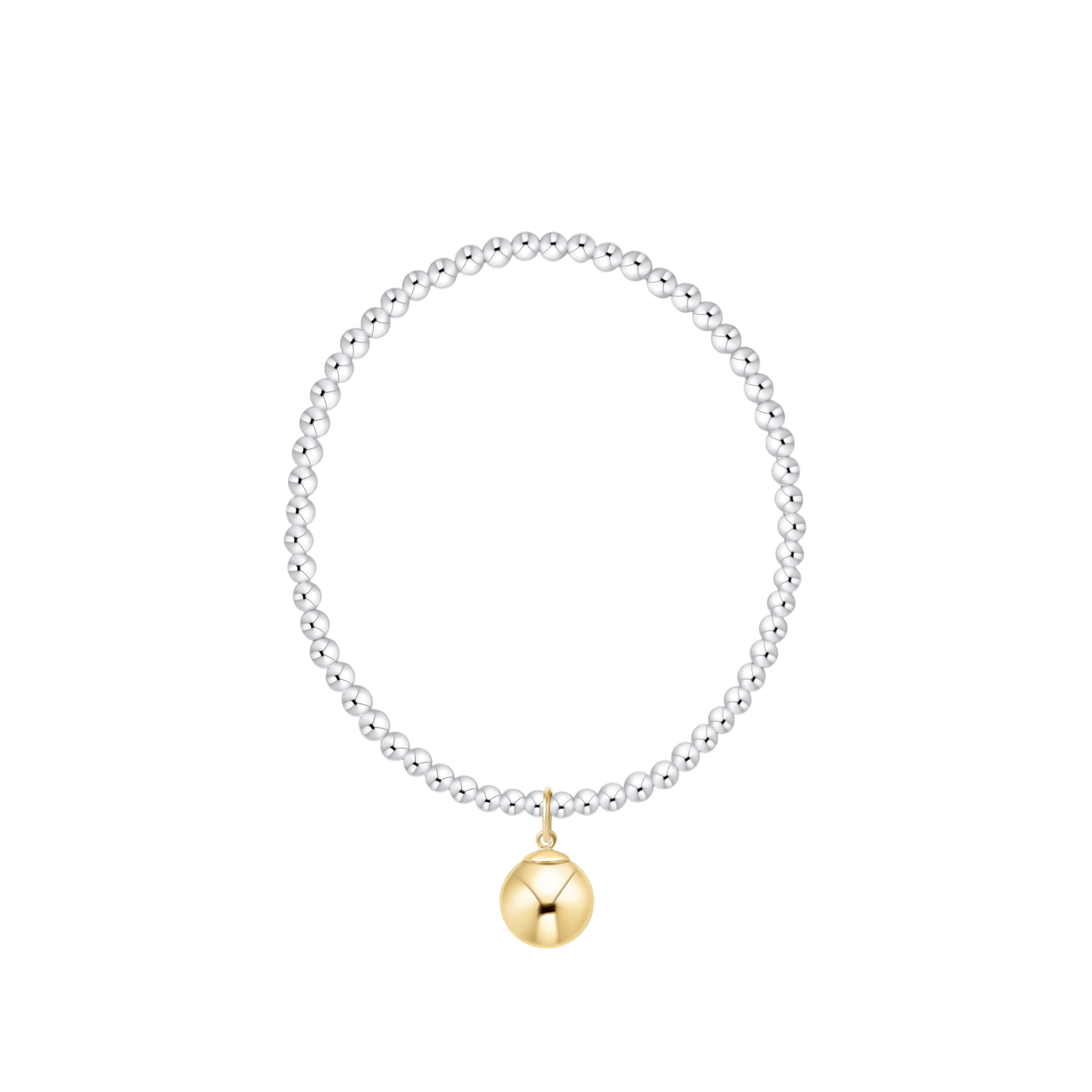 Enewton EXTENDS Classic Mixed Metals 3MM Gold 10MM Charm-260 eNewton-enewton-The Lovely Closet, Women's Fashion Boutique in Alexandria, KY