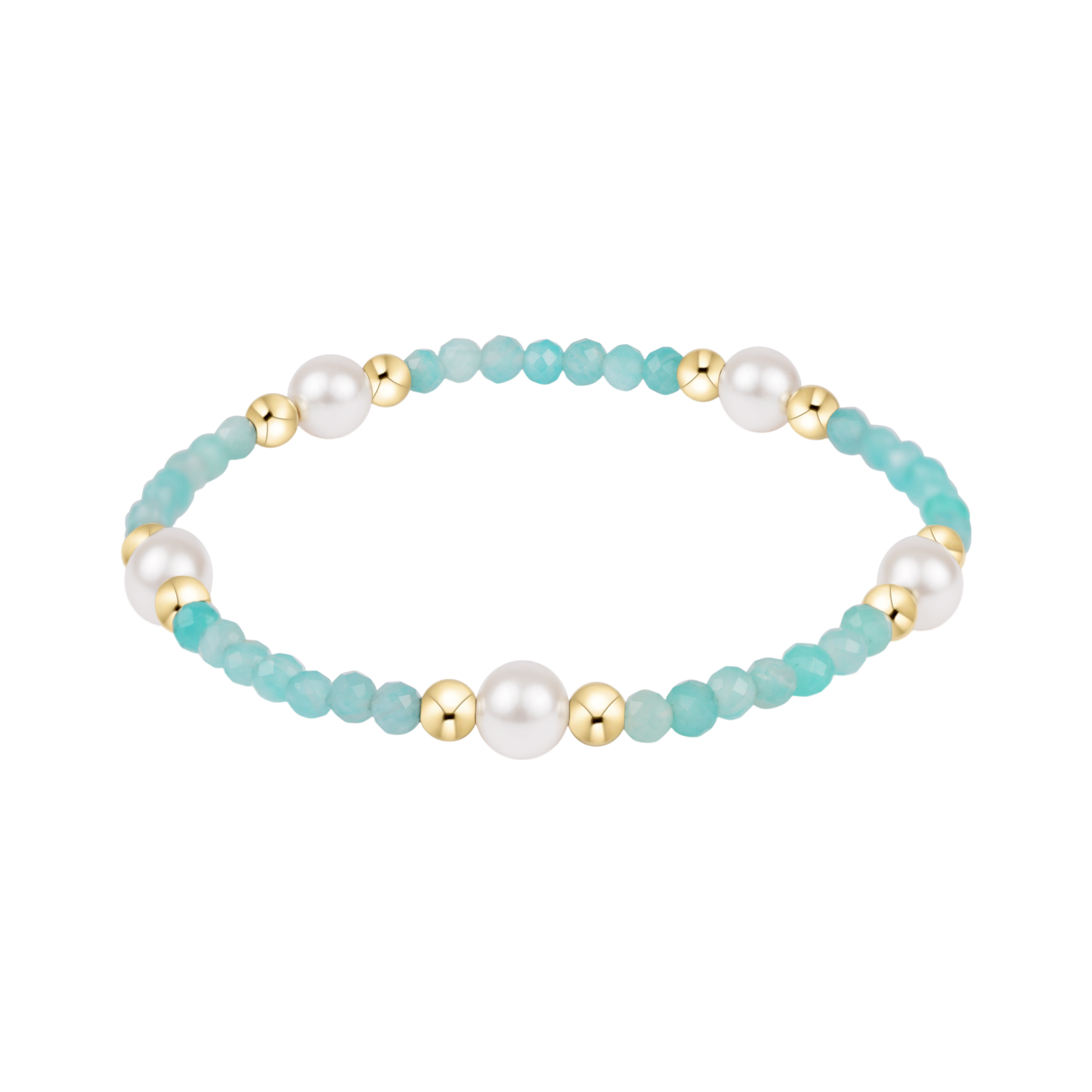 PURPOSE PEARL 6MM - AMAZONITE-260 eNewton-eNewton-The Lovely Closet, Women's Fashion Boutique in Alexandria, KY