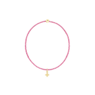 ENEWTON HOPE CLASSIC BUBBLEGUM BRACELET - SIGNATURE CROSS SMALL GOLD CHARM-260 eNewton-eNewton-The Lovely Closet, Women's Fashion Boutique in Alexandria, KY