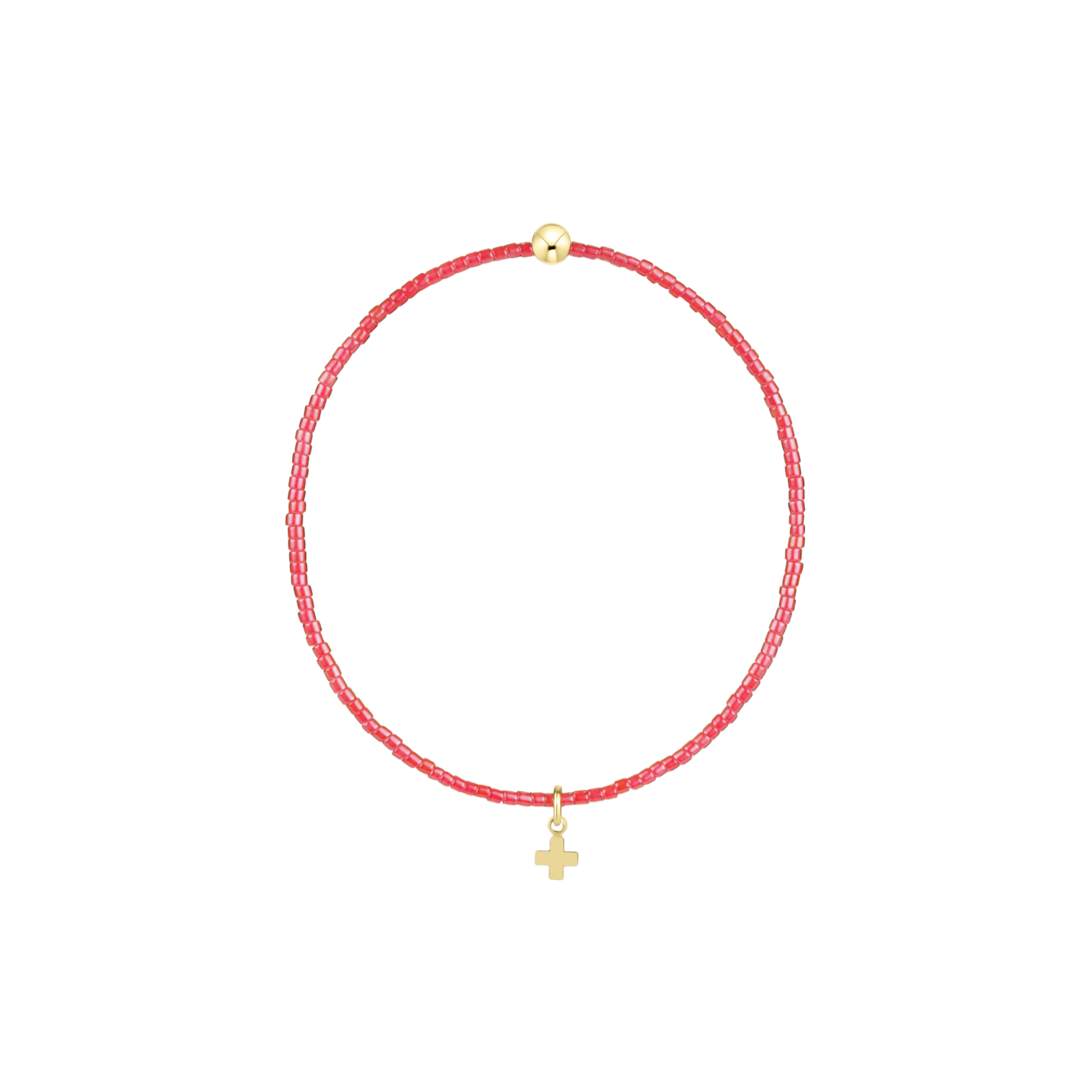 ENEWTON HOPE CLASSIC SHERBERT BRACELET - SIGNATURE CROSS SMALL GOLD CHARM-260 eNewton-eNewton-The Lovely Closet, Women's Fashion Boutique in Alexandria, KY