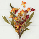 Wildflower Bush - Orange & Burgundy-310 Gift-The Lovely Closet-The Lovely Closet, Women's Fashion Boutique in Alexandria, KY