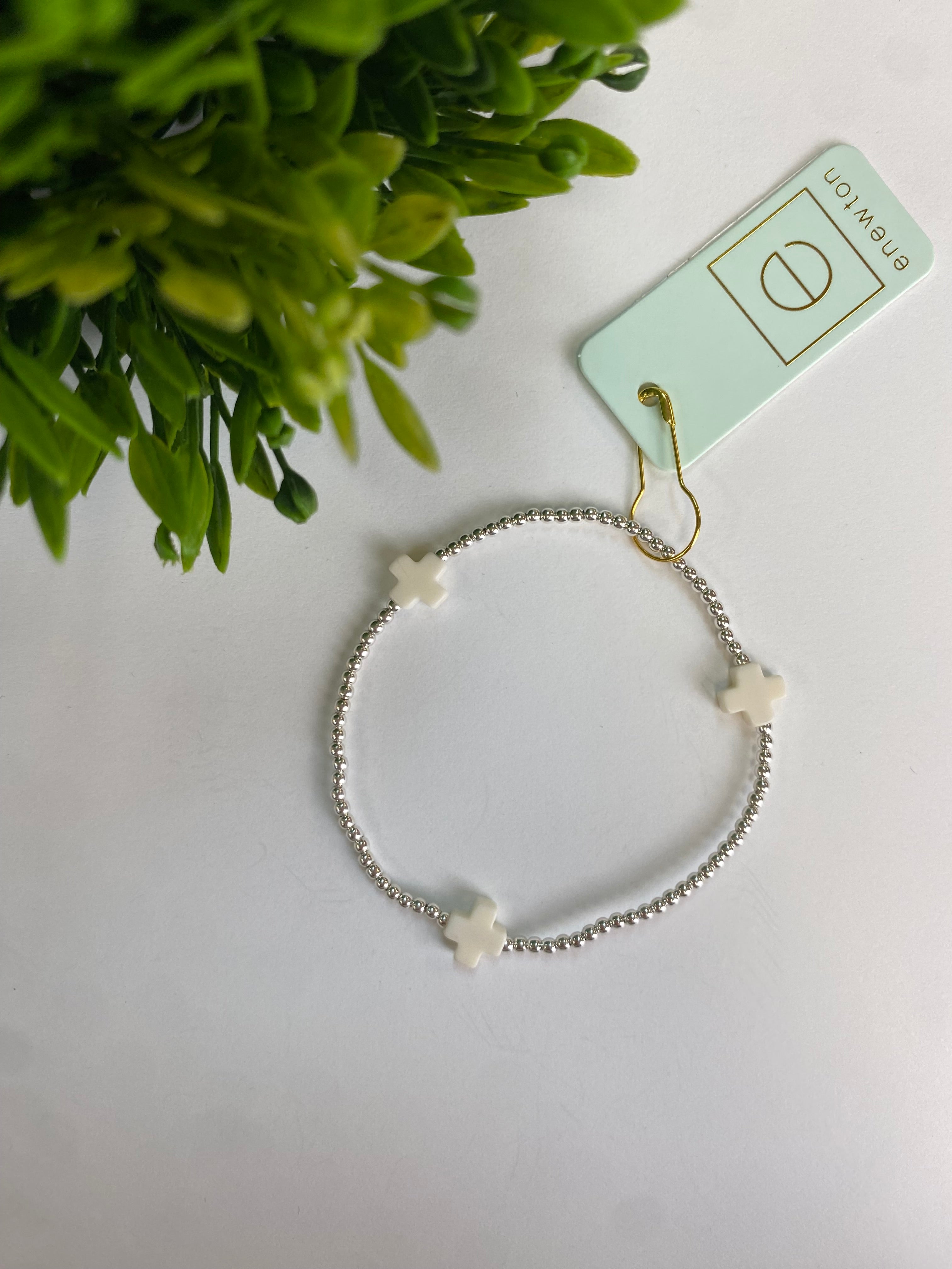 2mm Signature Cross Sterling-260 eNewton-eNewton-The Lovely Closet, Women's Fashion Boutique in Alexandria, KY