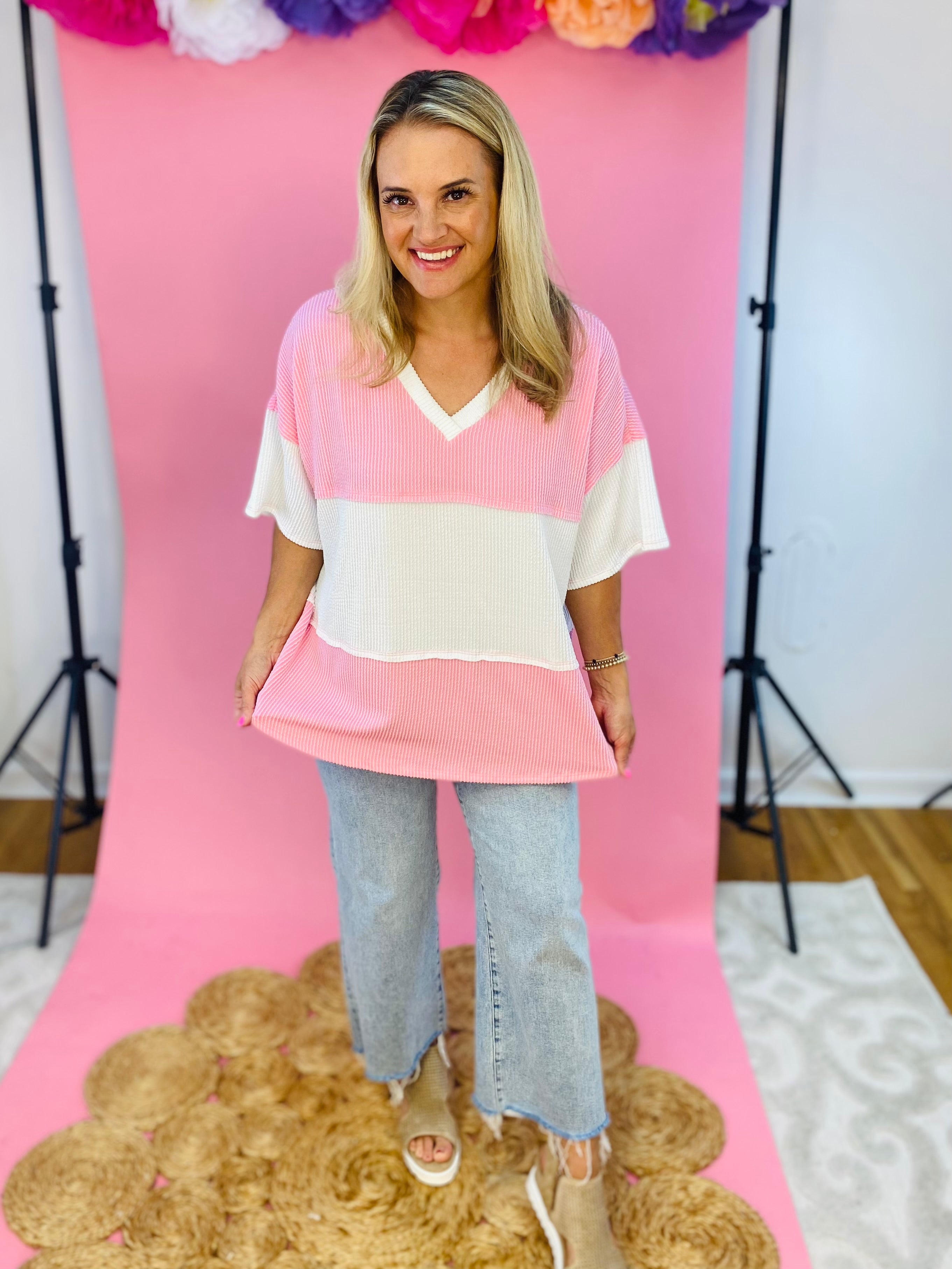 Classically Comfortable Top-100 Short Sleeve Tops-FANTASTIC FAWN-The Lovely Closet, Women's Fashion Boutique in Alexandria, KY