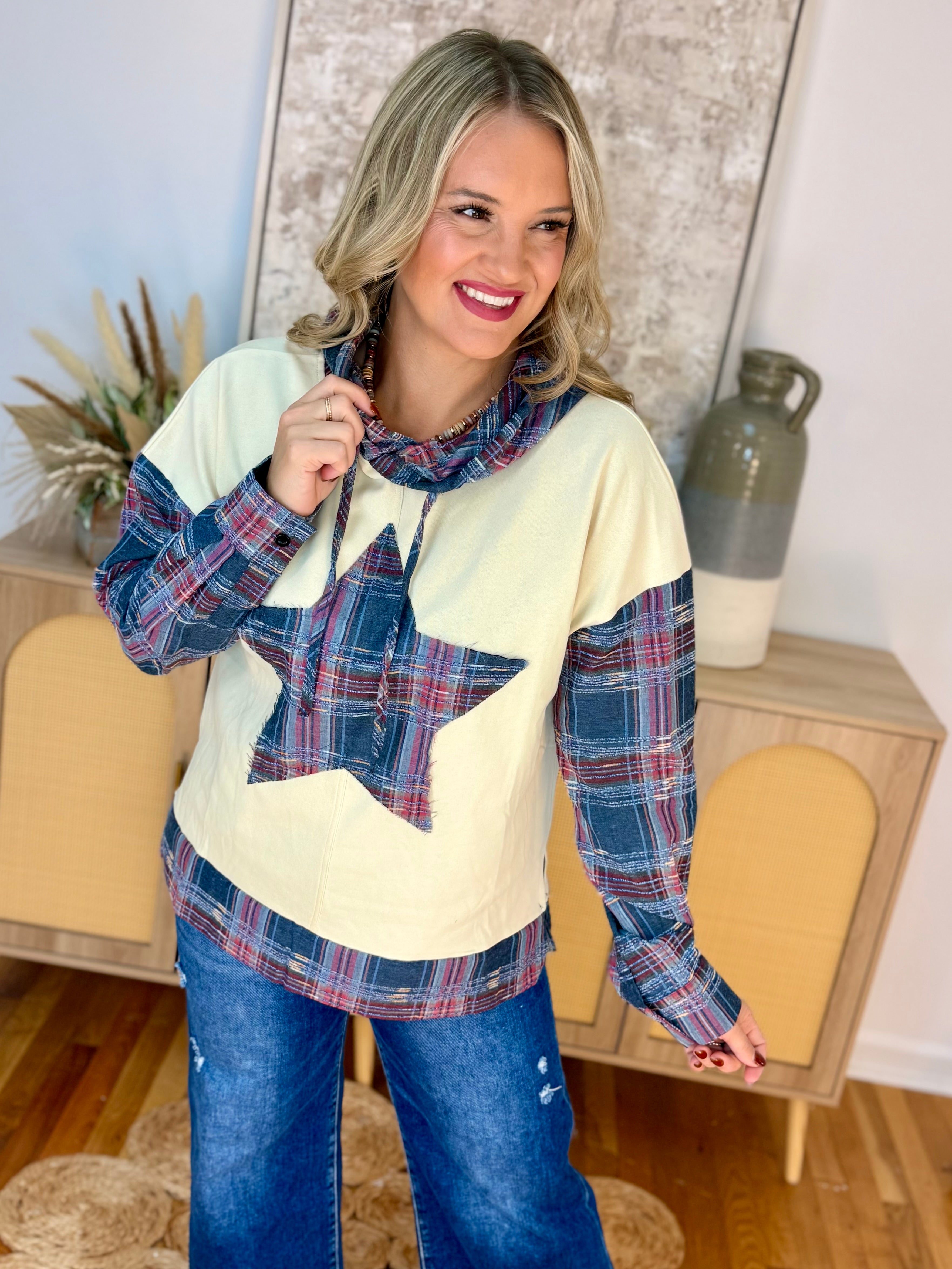Effortless Layers Pullover-110 Long Sleeve Top-Haptics-The Lovely Closet, Women's Fashion Boutique in Alexandria, KY