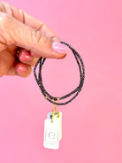 Faceted Hematite 2mm-260 eNewton-eNewton-The Lovely Closet, Women's Fashion Boutique in Alexandria, KY