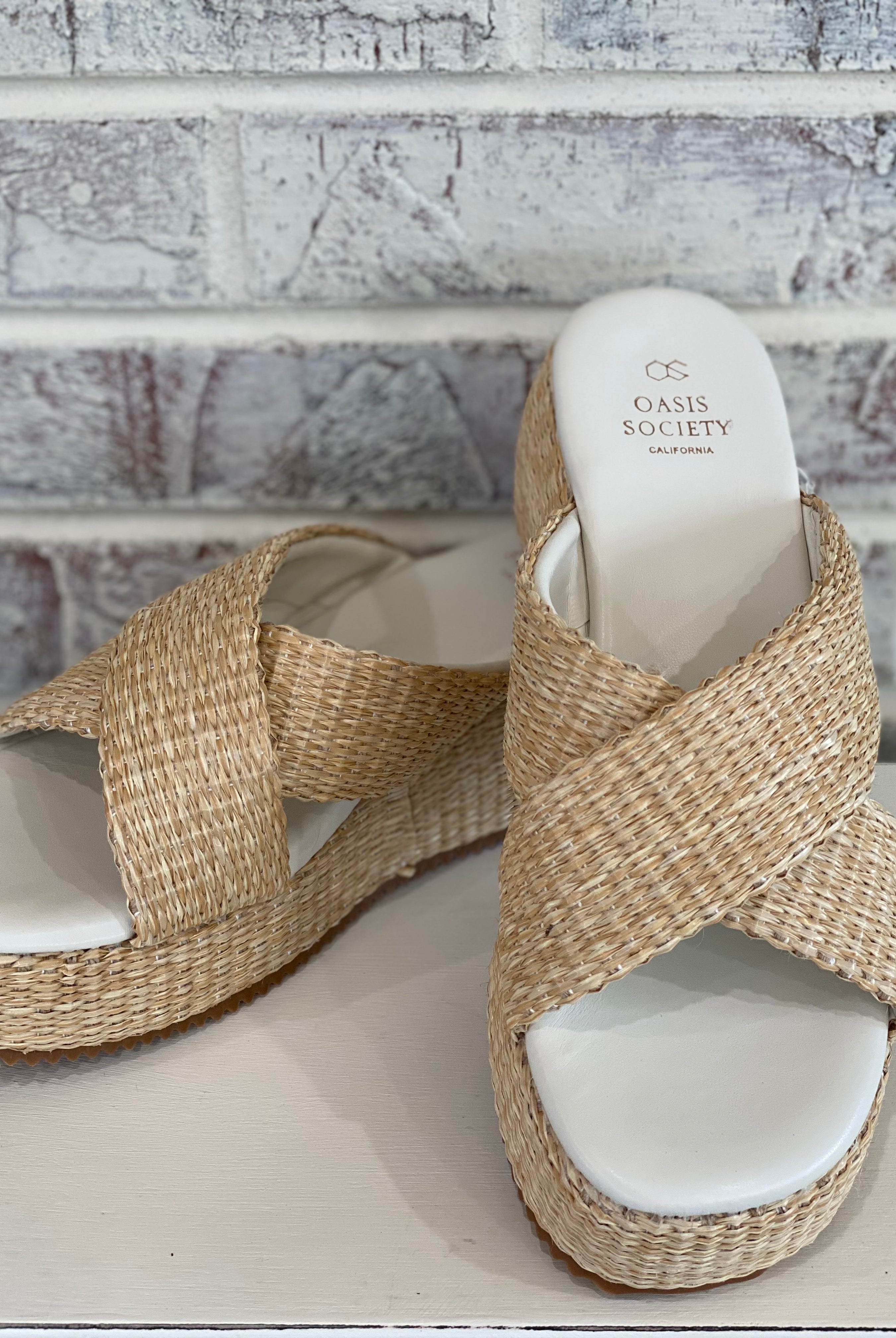 Raffia Platform Sandal-Sandals-The Lovely Closet-The Lovely Closet, Women's Fashion Boutique in Alexandria, KY