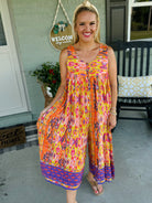 FINAL SALE - Hot Summer Days Jumpsuit-190 Rompers/Jumpsuits/Sets-The Lovely Closet-The Lovely Closet, Women's Fashion Boutique in Alexandria, KY