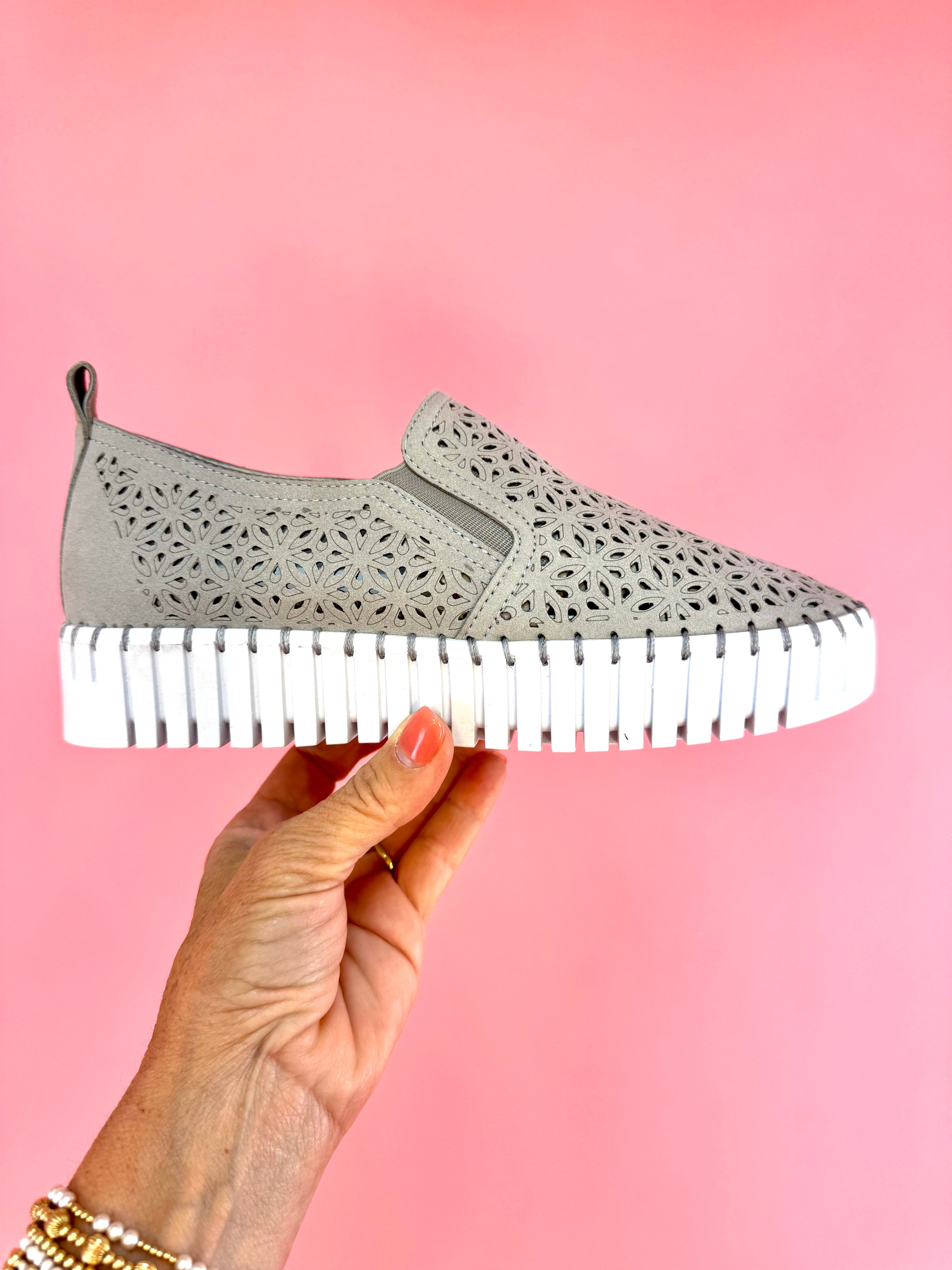 Very G Nicole - Grey-270 Shoes-Very G-The Lovely Closet, Women's Fashion Boutique in Alexandria, KY