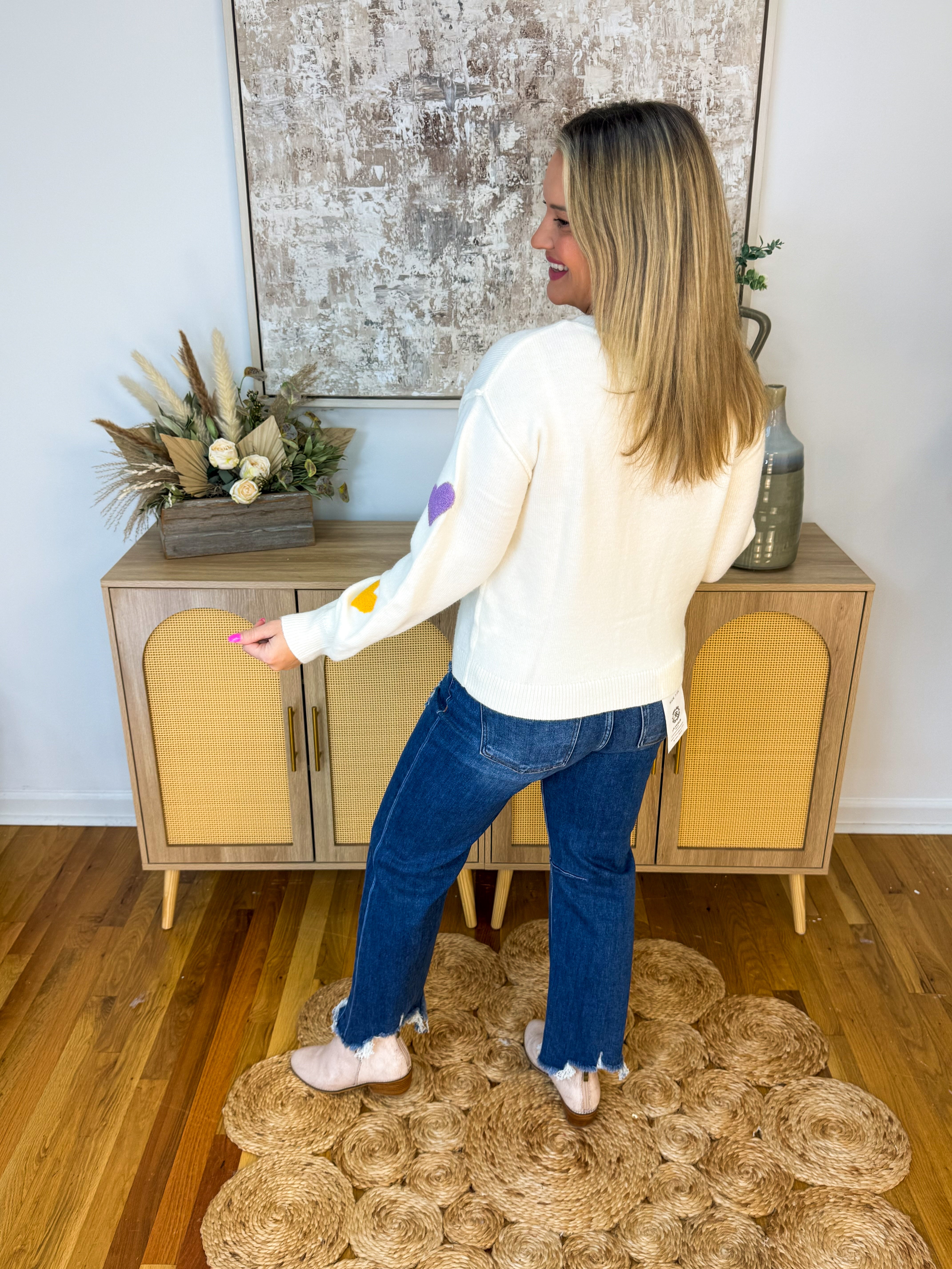 All My Love Sweater-140 Sweaters-Blu Pepper-The Lovely Closet, Women's Fashion Boutique in Alexandria, KY