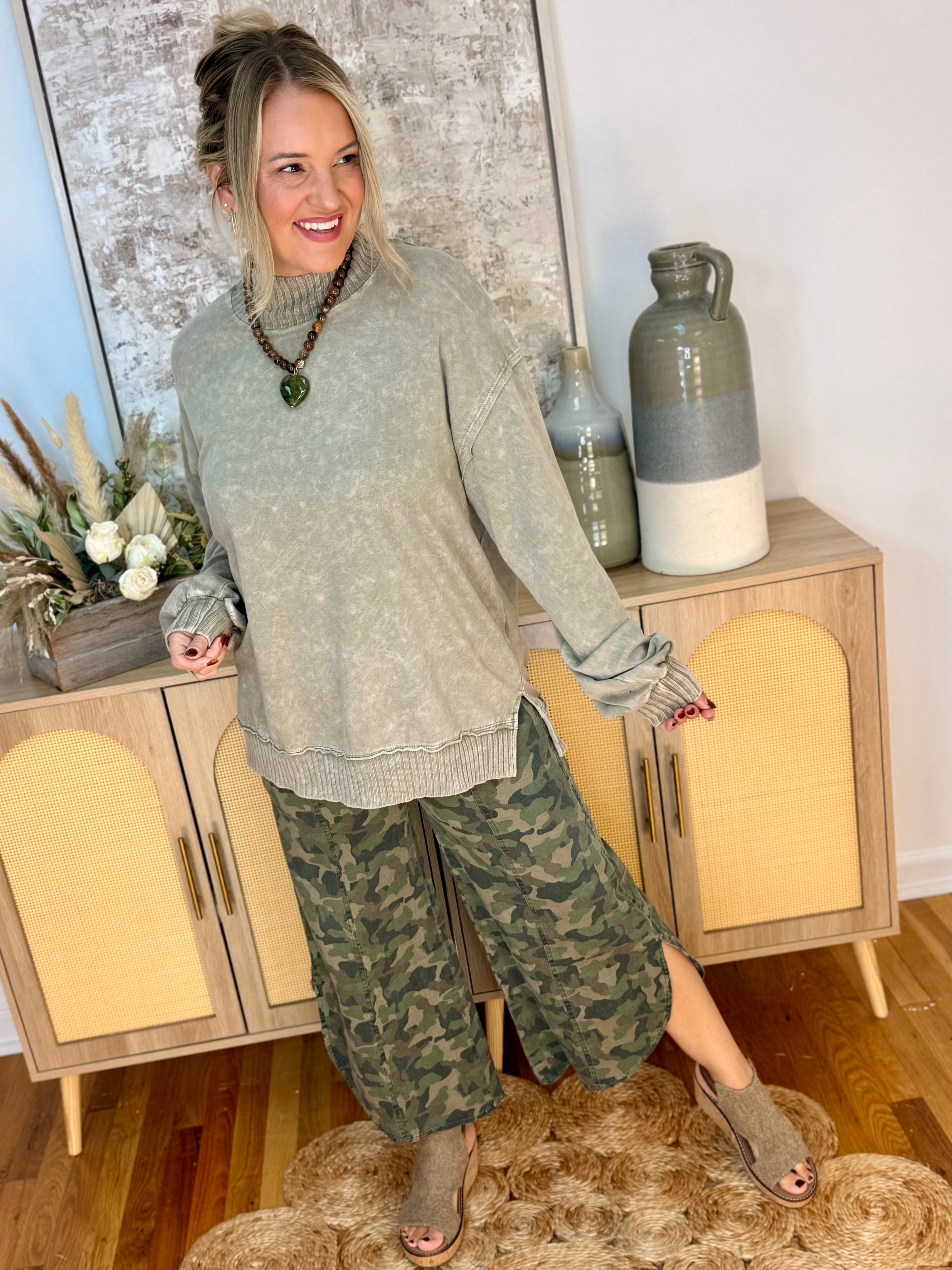 Camo All Day Pants-240 Pants-The Lovely Closet-The Lovely Closet, Women's Fashion Boutique in Alexandria, KY