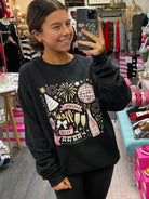 New Years Eve Celebration Crewneck-135 T-Shirt Bar-The Lovely Closet-The Lovely Closet, Women's Fashion Boutique in Alexandria, KY